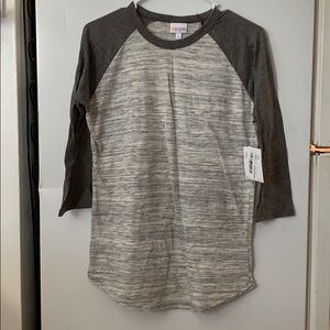 LulaRoe new baseball tee